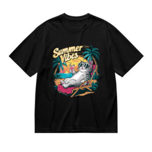200g Pure Cotton Heat Transfer Printed T-Shirt